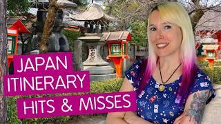 Japan Trip Itinerary: Hits & Misses  (Golden Route: Tokyo, Kyoto, Osaka + Nagoya & Kinosaki Onsen)