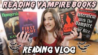 reading anticipated vampire books ‍️️🩸 [reading vlog where I read classics and new releases]