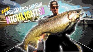 INSANE Float Fishing GIANT King Salmon - (Season Highlights 2021)