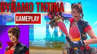 New Dynamo Tntina Skin Gameplay (Fortnite)