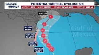 Tropical update: Watching PTC6 in the Gulf of Mexico