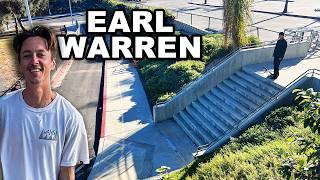 Skating Earl Warren Middle School!? Feat. Kenny Hoyle - Spot History Ep. 28