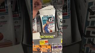 Opening a Pack of 2022-23 Donruss Basketball Card