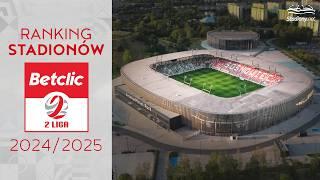 Ranking Stadionów 2 Ligi 2024/25