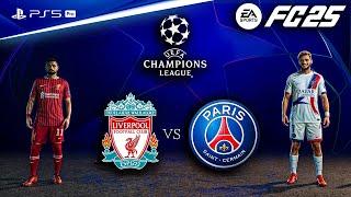 FC 25 - Liverpool vs. PSG | UEFA Champions League Round 16 Full Match | PS5™ Pro [4K60]