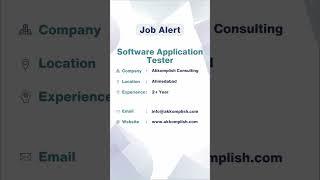 Software Tester Job Alert: Get Your Daily Update On The Latest IT Jobs| STAD Solution