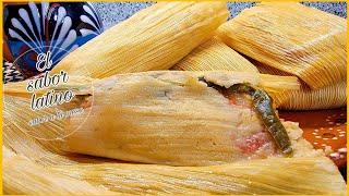  Como Hacer unos Deliciosos  Tamales de Rajas con Queso 