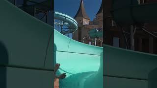 The Spiral Water Slide at Aquapark Nessebar 