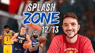 Friday's Best NBA Player Prop Picks Today [12/13/24] | The Splash Zone