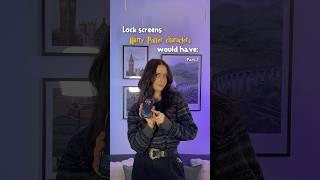 (Part 2) Lock screens that Harry Potter characters would have