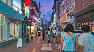 Daegu Street Nightlife Exploring Dongseongro & Modern Alley | Walking Tour Korea 4K HDR