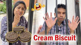 Cream Biscuit  | Husband Vs Wife Tamil Comedy  | Rj Chandru & Menaka