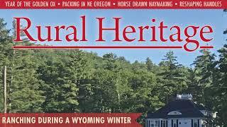 Rural Heritage Magazine - February/March 2021 Preview