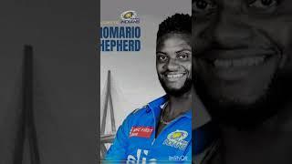 Romario Shepherd Joins Mumbai Indians From Lucknow Supergiants #romarioshepherd #mumbaiindians