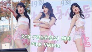 [직캠] XOX (엑스오엑스) 세라 - Pink Venom (221029 남양주 도농체육공원 공연) By 애니닷