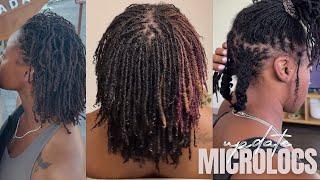 DIY Microlocs 1 Year Update |  ADIRA KALON