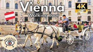 Vienna, Austria [4K] HDR  “Walking Tour” Walk with subtitles!