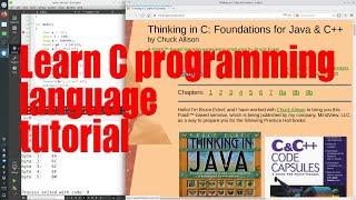 Learn C programming. Thinking in C source code tutorial - December 2023 - be6e3fa0