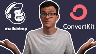 Mailchimp vs ConvertKit in 2022 (Best Email Marketing Software Comparison)