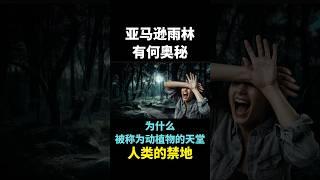 亚马逊雨林有何奥秘，为什么被称为动植物的天堂，人类的禁地?