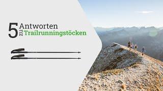 Trailrunningstöcke - das solltest du wissen | #bergzeit