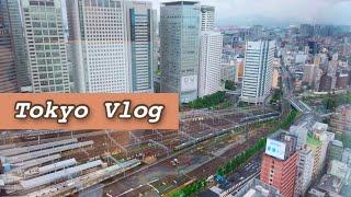 일본 생활 10년차 직장인의 도쿄 vlog | 시나가와 Prince Hotel 시티뷰 방에서 호캉스, 일식 코스 요리먹고 칵테일 마시는 밤, 샌드위치 맛집 등 일본직장인 일상 등