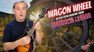 Wagon Wheel (Old Crow Medicine Show) - Mandolin Lesson #rockpopmandolin