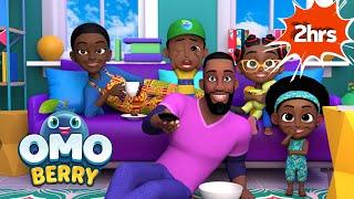  Family Movie Night With OmoBerry | Educational Cartoons on YouTube + Movie Night + Kids Cartoons