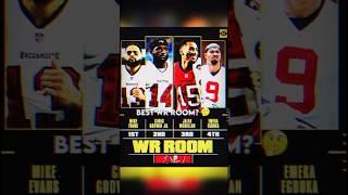 Do The Bucs Have The BEST WR Room?  #shorts