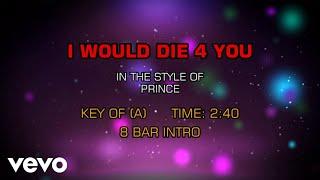 Prince And The Revolution - I Would Die 4 U (Karaoke)