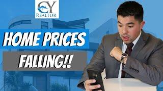 Home Prices Falling in Riverside, CA!