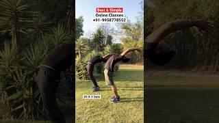 Lose Belly Fat / Back Stretching / Forward Fold / Back Bend #yoga #yogaguruktr #ytshorts #shorts