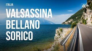 Scenic roads Italy: Lake Como trip: Valsassina - Bellano - Sorico