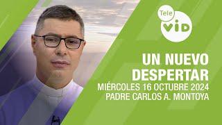 Un Nuevo Despertar Miércoles 16 Octubre 2024  Padre Carlos Andrés Montoya #TeleVID #OraciónMañana