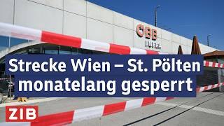 Zug-Chaos nach Hochwasser: Neue Weststrecke bleibt monatelang gesperrt | ZIB2 vom 23.09.2024