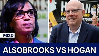 Alsobrooks, Hogan both vow to steer clear of negativity in Maryland Senate race