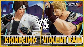 KOF XV  Kionecimo (Shingo/Kyo/Iori) vs Violent Kain (K`/Iori/Rock)  Steam Replay Match 