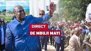 DIRECT PR FELIX TSHISEKEDI :ADRESSE DU CHEF DE L'ÉTAT À LA POPULATION DE MBUJI MAYI