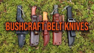 5 Favorite Bushcraft Belt Knives that I Actually Use