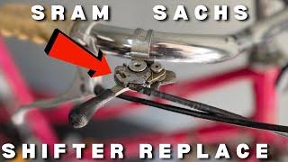 How to replace SHIFTER  3-Speed Inner Hub Sachs Sram Old bicycle single speed