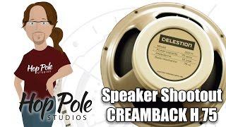 Creamback G12 H 75 - METAL Celestion Speaker Comparison