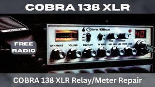 COBRA 138XLR CB Radio Replace S-Meter and Relay (OVERVIEW) (4K)