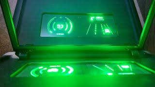 BOE 300'000 nits microLED HUD at Display Week 2025 for aviation, 30000 nits RGB HUD for automotive
