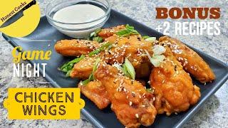 GameNight Wings | Nachos and 3 Layered Dip | Game day appetizers | Honest Cooks