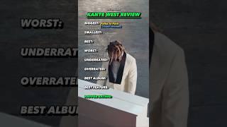 Kanye West Review #kanyewest #rap #hiphop #review