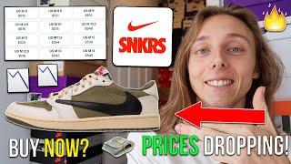 PRICES DROPPING! TRAVIS SCOTT JORDAN 1 LOW "MEDIUM OLIVE" RESELL PREDICTION + DROP DATE!