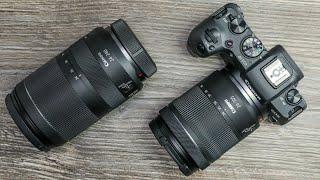 Canon RF 24-105 STM und Canon RF 24-240mm im Praxis-Test.