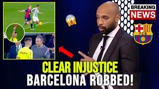  BREAKING: THIERRY HENRY'S FIERY REACTION: BARCELONA ROBBED AGAINST REAL BETIS! FOOTBALL NEWS