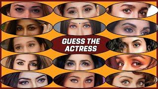 Guess The Bollywood Actress By Their Eyes ⭐️| Bollywood Buff Challenge: Guess Who?