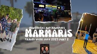 Marmaris Vlog July 2023, Part 2 | Sweet corner | Batman Bar | Cocktails | Club Palm Garden keskin